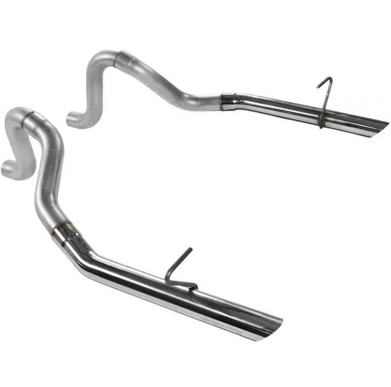 Flowmaster 2.5" Pre-Bent Steel Tailpipes For 1986-1993 Ford Mustang Lx/Gt 5.0L 1