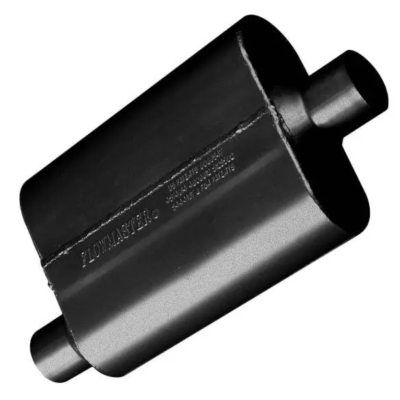 Flowmaster 40 Series 2.25" Offset In 2.25" Center Out Multi Chambered Muffler 1