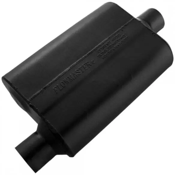 Flowmaster 40 Series 2.5" Offset In 2.5" Center Out Chambered Universal Muffler 1