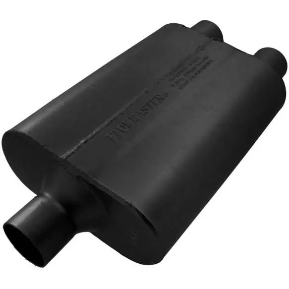 Flowmaster 40 Series Delta Flow 2.25" Center In 2.25" Dual Out Universal Muffler 1