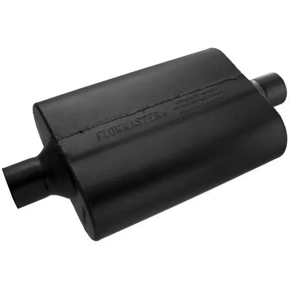 Flowmaster 40 Series Delta Flow 2.25" Center In/Out Chambered Universal Muffler 1