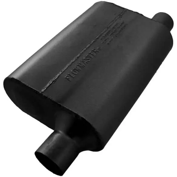 Flowmaster 40 Series Delta Flow 2.25" In/Out Same Side Offset Universal Muffler 1
