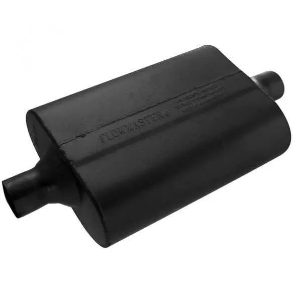 Flowmaster 40 Series Delta Flow 2" Center In/Out Chambered Universal Muffler 1