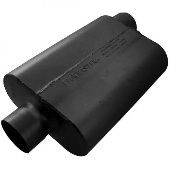 Flowmaster 40 Series Delta Flow 3" Center In 3" Offset Out Universal Muffler 1
