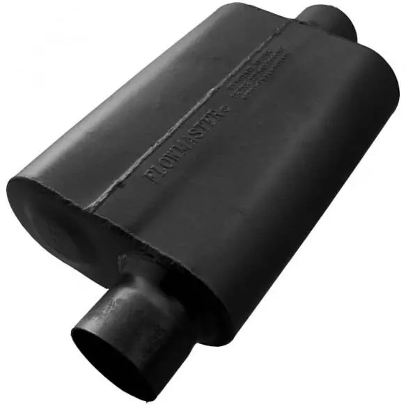 Flowmaster 40 Series Delta Flow 3" Offset In 3" Center Out Universal Muffler 1