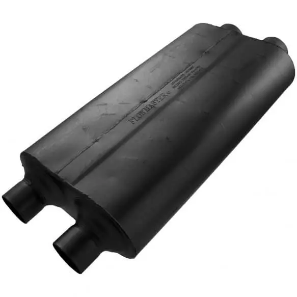 Flowmaster 50 Series Big Block 3" Dual In 2.5" Dual Out Chambered Hd Muffler 1