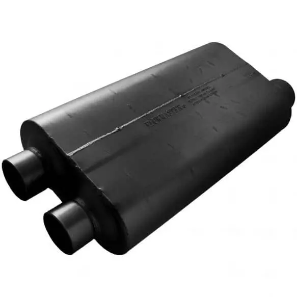 Flowmaster 50 Series Big Block 3" Dual In 3.5" Offset Out Chambered Hd Muffler 1
