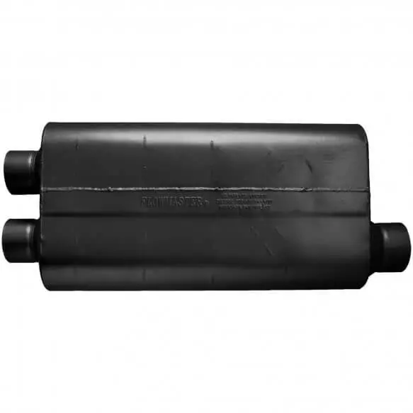 Flowmaster 50 Series Big Block 3" Dual In 3.5" Offset Out Chambered Hd Muffler 2