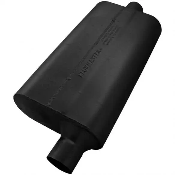 Flowmaster 50 Series Delta Flow 2.25" In/Out Offset Chambered Universal Muffler 1