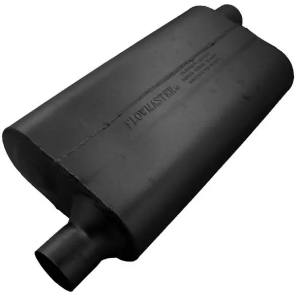 Flowmaster 50 Series Delta Flow 2.25" In/Out Offset Chambered Universal Muffler 1