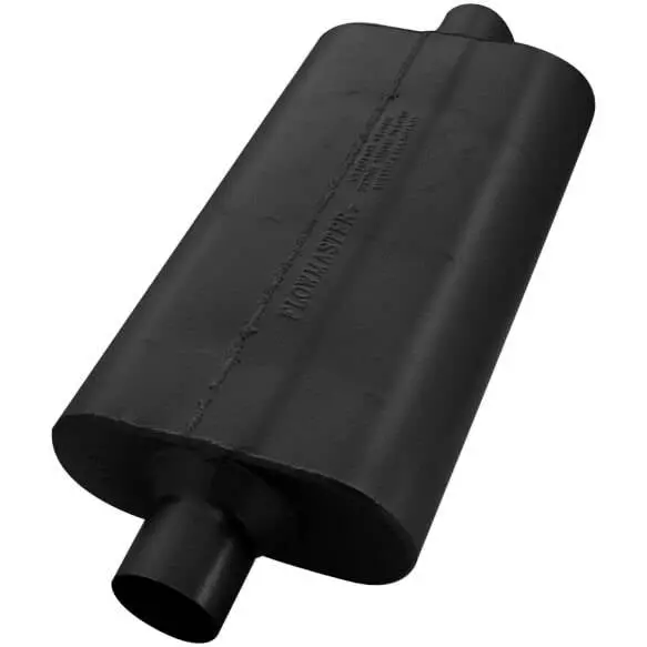 Flowmaster 50 Series Delta Flow 2.5" Center In/Out Chambered Universal Muffler 1