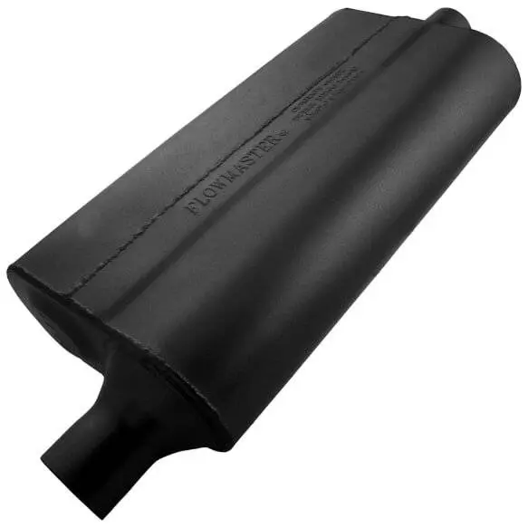 Flowmaster 50 Series Delta Flow 2" Offset In 2" Center Out Universal Muffler 1