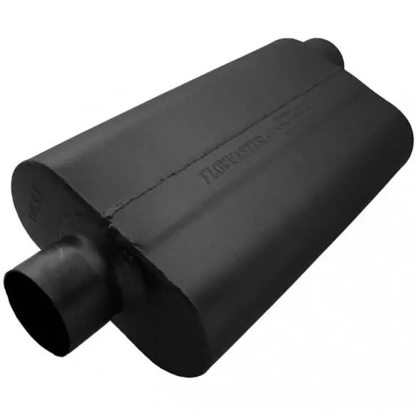 Flowmaster 50 Series Delta Flow 3" Center In 3" Offset Out Universal Muffler 1