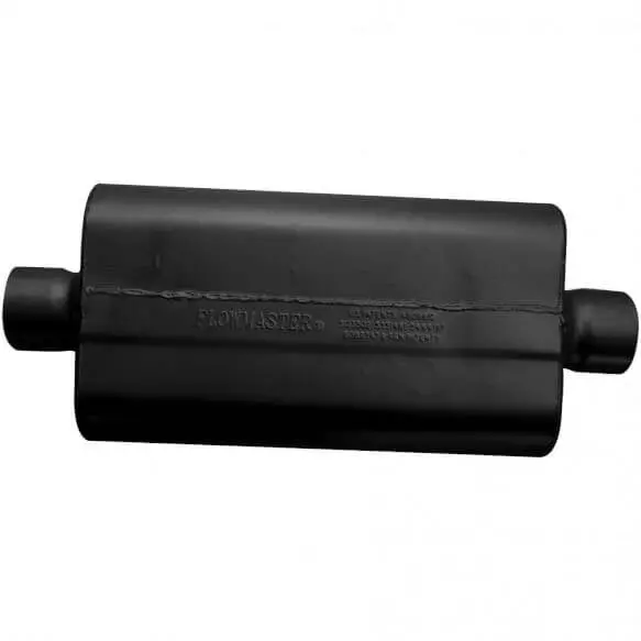 Flowmaster 50 Series Delta Flow 3" Center In/Out Chambered Universal Muffler 2