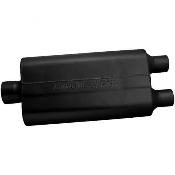 Flowmaster 50 Series Delta Flow 3" In 2.25" Dual Out Universal Chambered Muffler 2