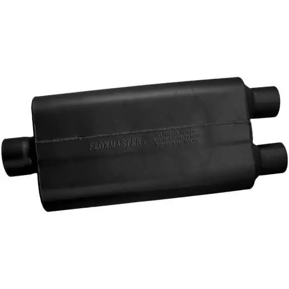 Flowmaster 50 Series Delta Flow 3" In 2.5" Dual Out Universal Chambered Muffler 2
