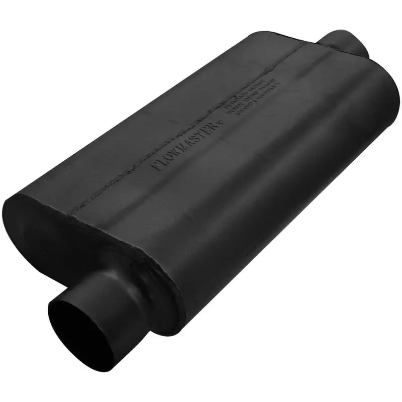 Flowmaster 50 Series Delta Flow 3" Offset In 3" Center Out Universal Muffler 1