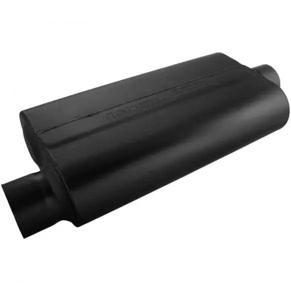 Flowmaster 50 Series Delta Flow 3" Offset In 3" Center Out Universal Muffler 1