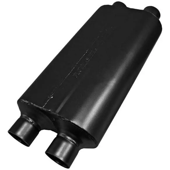 Flowmaster 50 Series Heavy Duty 2.5" Dual Inlet/Outlet Offset Chambered Muffler 1