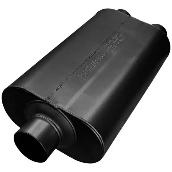 Flowmaster 50 Series Heavy Duty 3" Center In 2.5" Dual Out Chambered Muffler 1