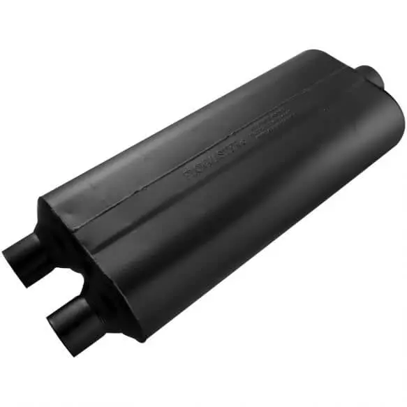 Flowmaster 70 Series 2.25" Dual In 3" Center Out Universal Chambered Muffler 1