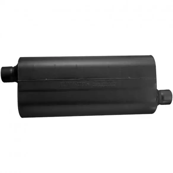 Flowmaster 70 Series 2.5" Offset In 2.5" Offset Out Universal Chambered Muffler 2