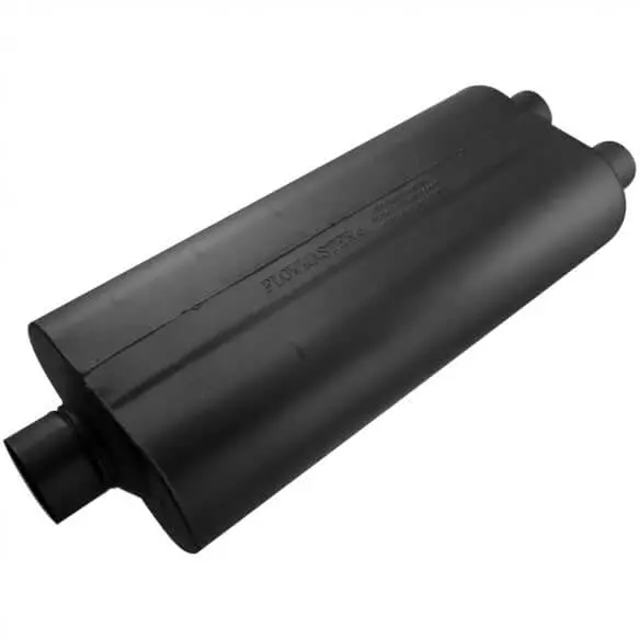 Flowmaster 70 Series 3" Center In 2.25" Dual Out Universal Chambered Muffler 1