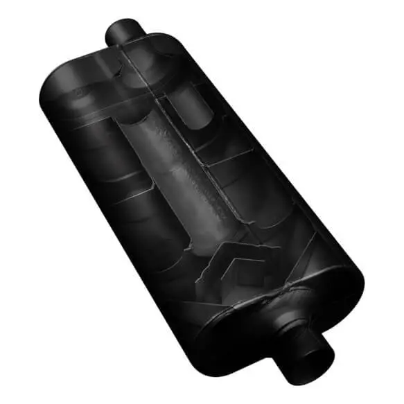 Flowmaster 70 Series 3" Inlet 3" Outlet Center Universal Chambered Muffler 2