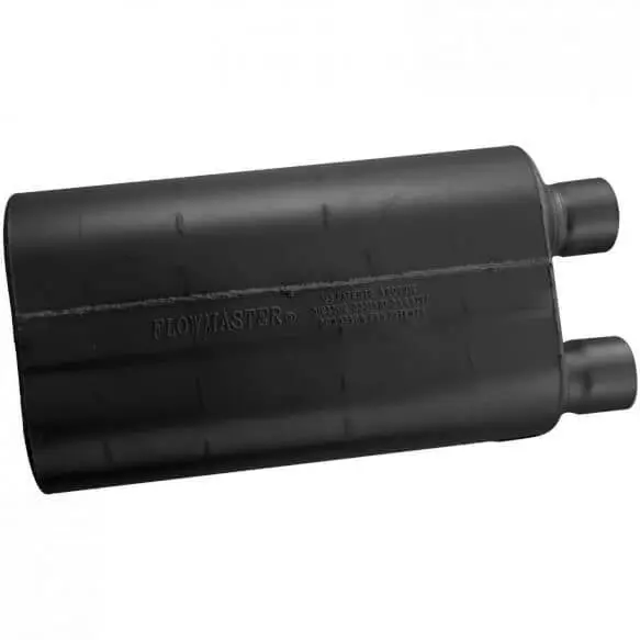 Flowmaster 80 Series 2.5" Same Side Inlet/Outlet Universal Chambered Muffler 2