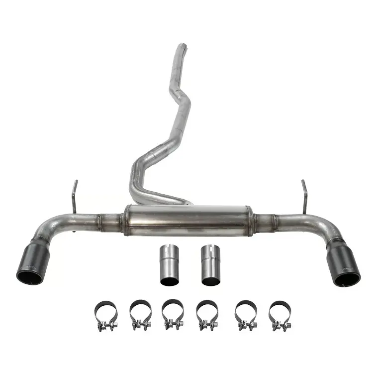 Flowmaster Flow Fx Cat-Back Exhaust W/3.5" Blk Tips For 14-22 Jeep Cherokee 3.2L 1