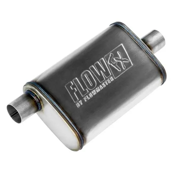 Flowmaster Flowfx 2.25" In/Out Offset Muffler For All Gas Cars Trucks & Suv's 1