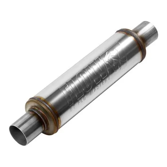 Flowmaster Flowfx 2.25" In/Out Round Muffler For All Gas Cars Trucks & Suv's 1