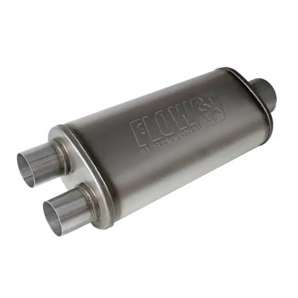 Flowmaster Flowfx 3.5" Inlet 2.5" Dual Exit Muffler For Gas Cars Trucks & Suv's 1