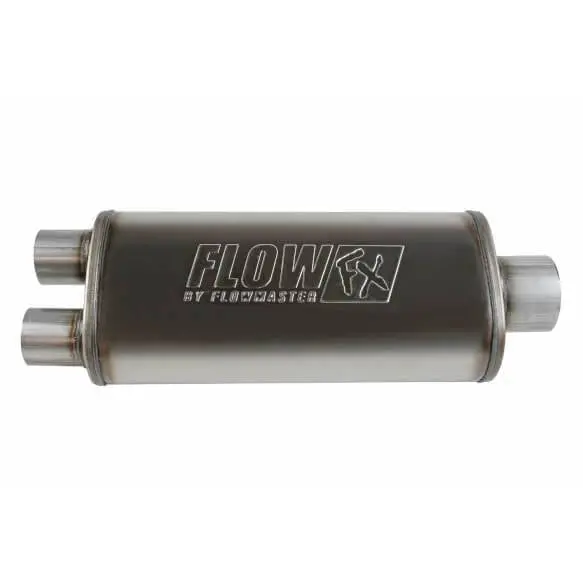 Flowmaster Flowfx 3.5" Inlet 2.5" Dual Exit Muffler For Gas Cars Trucks & Suv's 2