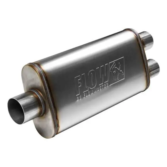 Flowmaster Flowfx 3" Inlet 2.5" Dual Outlet Muffler For Gas Cars Trucks & Suv's 1