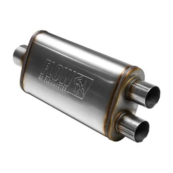 Flowmaster Flowfx 3" Inlet 2.5" Dual Outlet Muffler For Gas Cars Trucks & Suv's 2