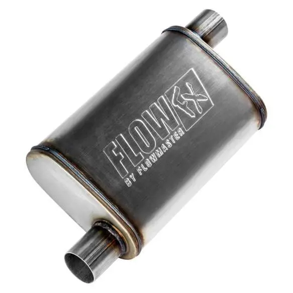 Flowmaster Flowfx Series 2.25" In/Out Offset Muffler For Gas Cars Trucks & Suv's 1