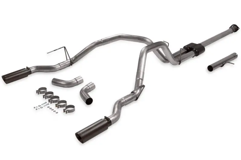 Flowmaster Outlaw Cat-Back Exhaust W/ 4" Black Tips For 2019-2024 Ram 1500 5.7L 1