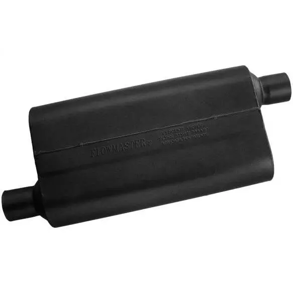 Flowmaster Stainless 40 Series Delta Flow 2.25" In/Out Offset Universal Muffler 2