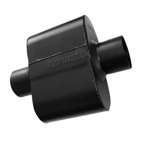 Flowmaster Super 10 Series Stainless 2.5" Center Inlet/Outlet Universal Muffler 1