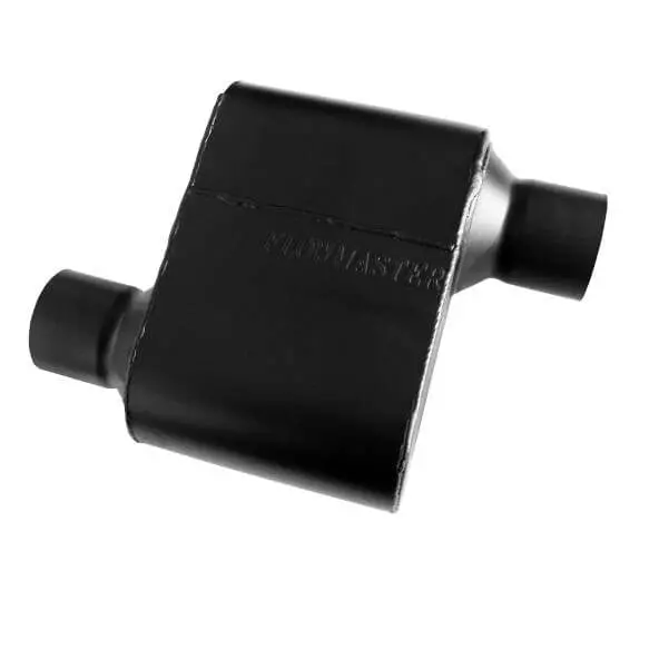 Flowmaster Super 10 Series Stainless 2.5" Offset Inlet/Outlet Universal Muffler 1
