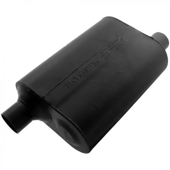 Flowmaster Super 40 Series 2.25" Inlet/Outlet Offset Universal Chambered Muffler 1