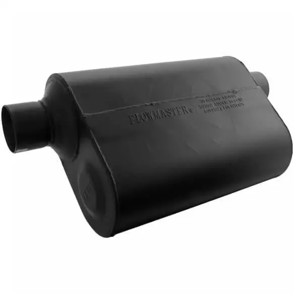 Flowmaster Super 40 Series 2.5" Offset In 2.5" Same Side Out Universal Muffler 1