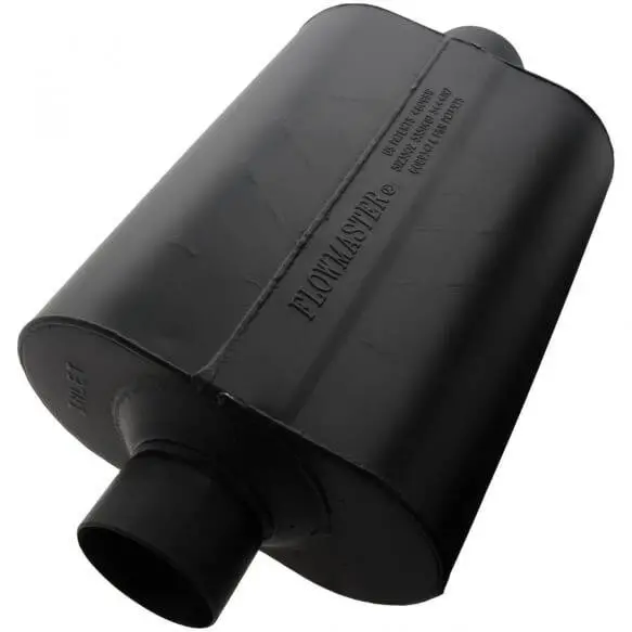 Flowmaster Super 40 Series 3" Center Inlet/Outlet Universal Chambered Muffler 1
