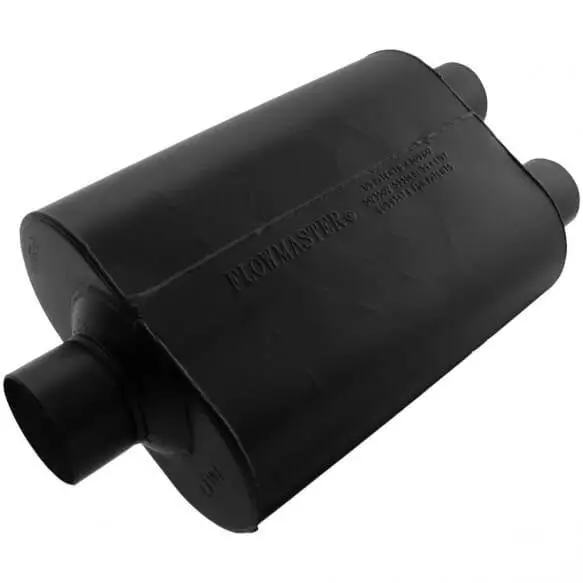Flowmaster Super 40 Series 3" Inlet 2.5" Dual Outlet Universal Chambered Muffler 1