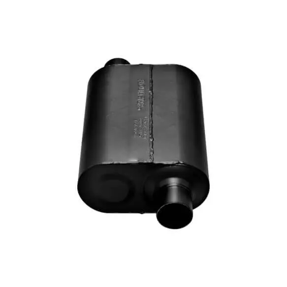 Flowmaster Super 40 Series Stainless 2.5" Offset In/Out Universal Muffler 2
