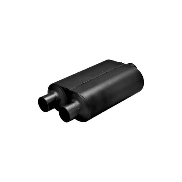 Flowmaster Super 40 Series Stainless 3" In 2.5" Dual Out Universal Muffler 1