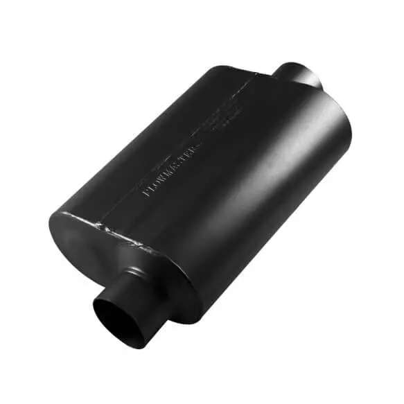 Flowmaster Super 40 Series Stainless 3" Offset In 3" Out Universal Muffler 1