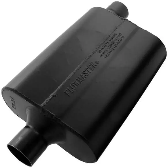 Flowmaster Super 44 Series 2.25" In 2.25" Offset Out Universal Chambered Muffler 1