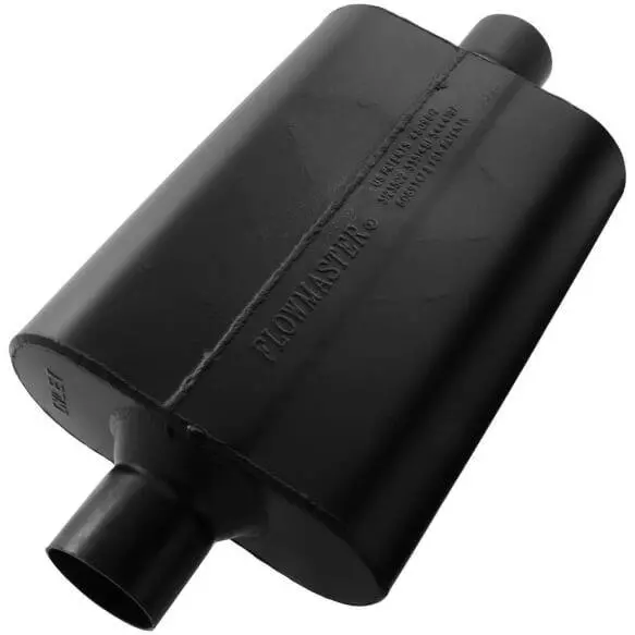 Flowmaster Super 44 Series 2.5" Center Inlet/Outlet Universal Chambered Muffler 1